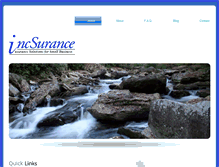 Tablet Screenshot of incsurance.com